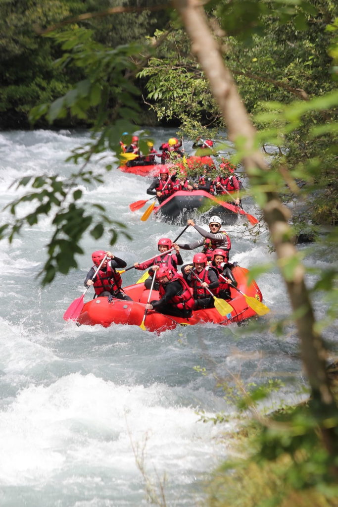 Eaux vives rapides rafting bourg-saint-maurice