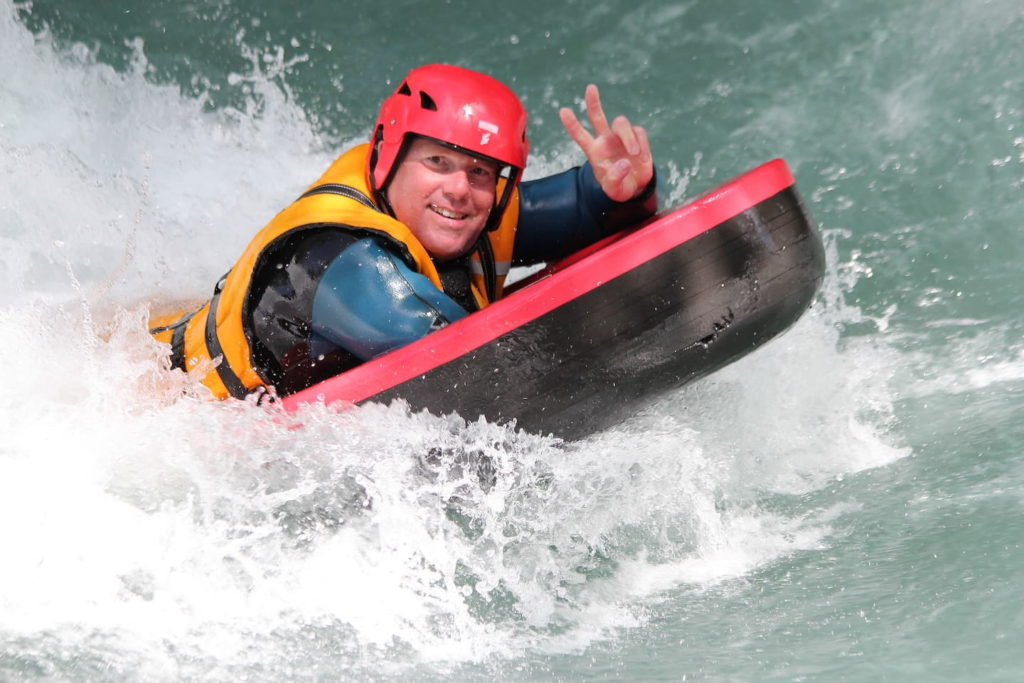 Hydrospeed nage rivière rapide
